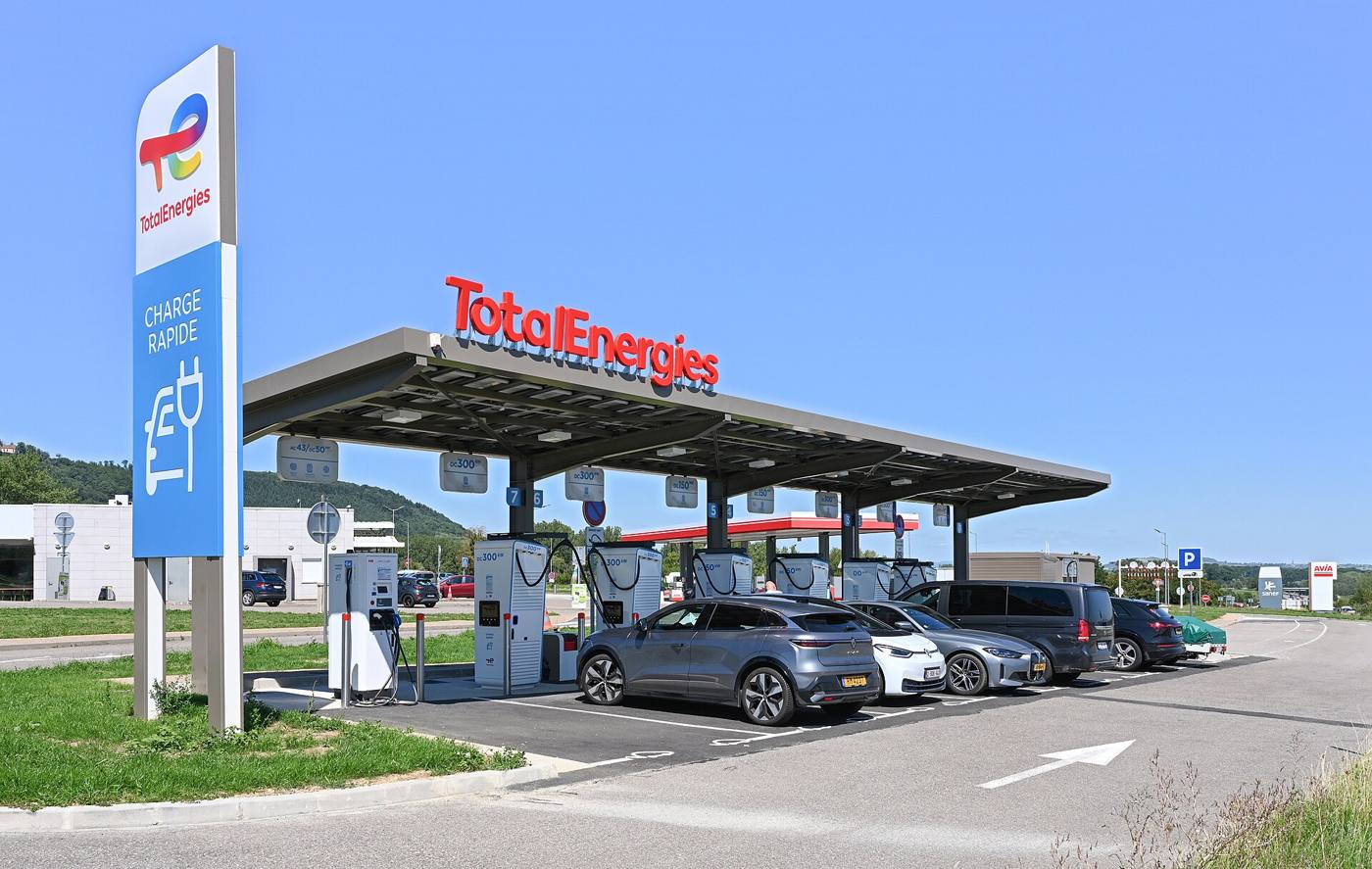 Public EV charging point